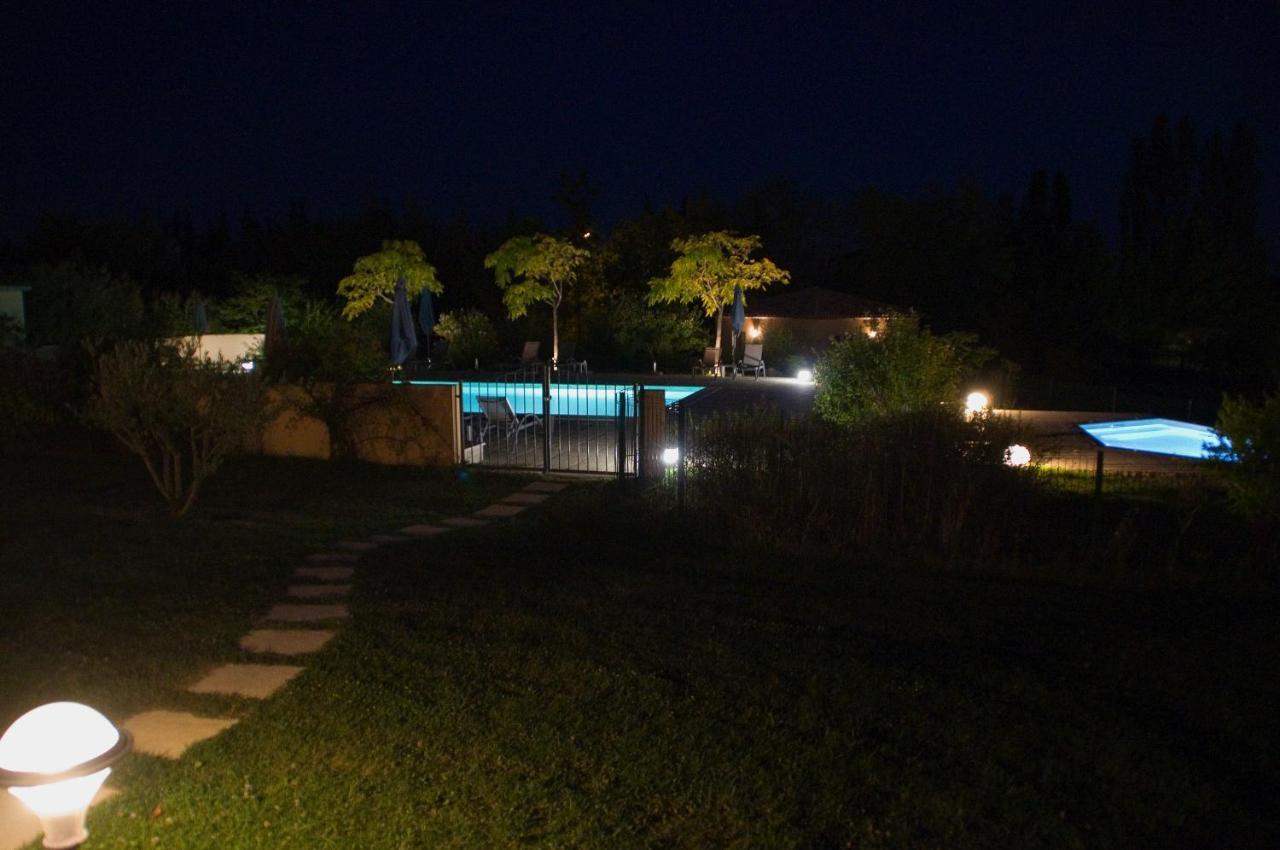 Hotel La Bastide D'Iris Vagnas Bagian luar foto