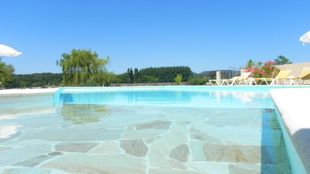 Hotel La Bastide D'Iris Vagnas Bagian luar foto