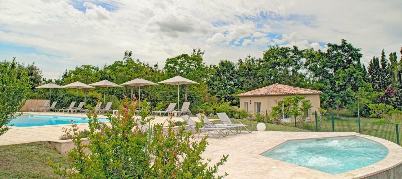 Hotel La Bastide D'Iris Vagnas Bagian luar foto